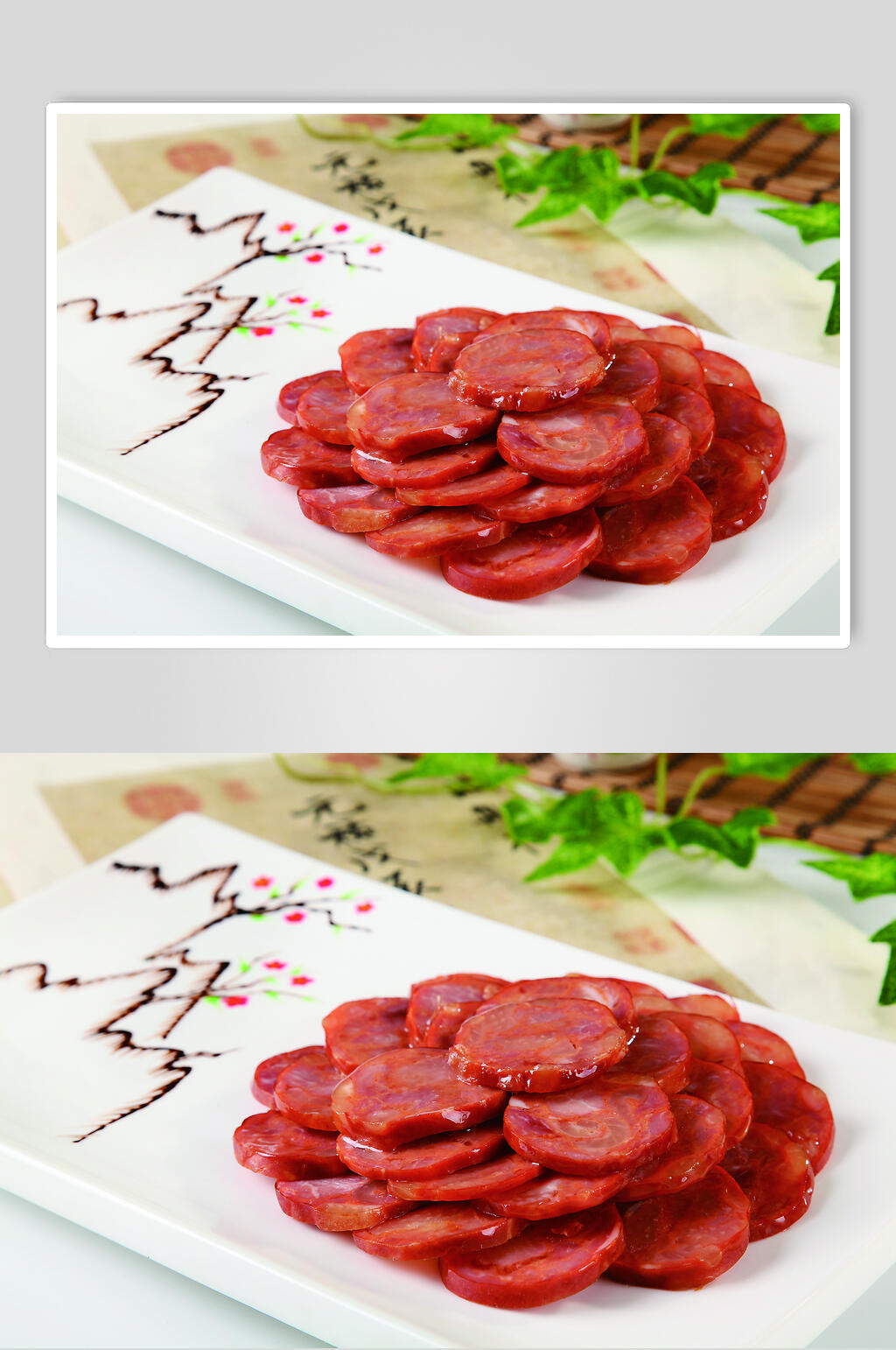 金花酱鹅肘食物图片素材