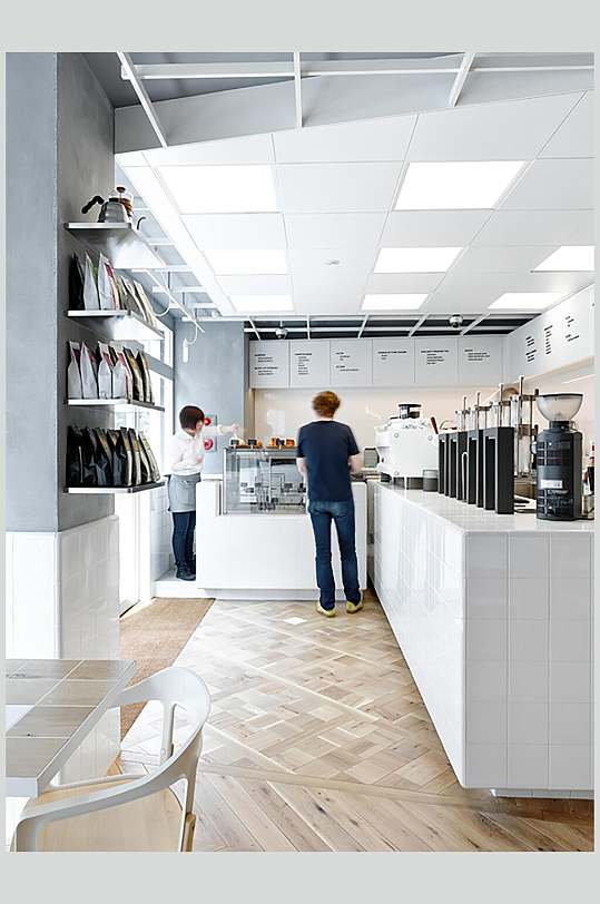 欧式咖啡饮品店摄影图片