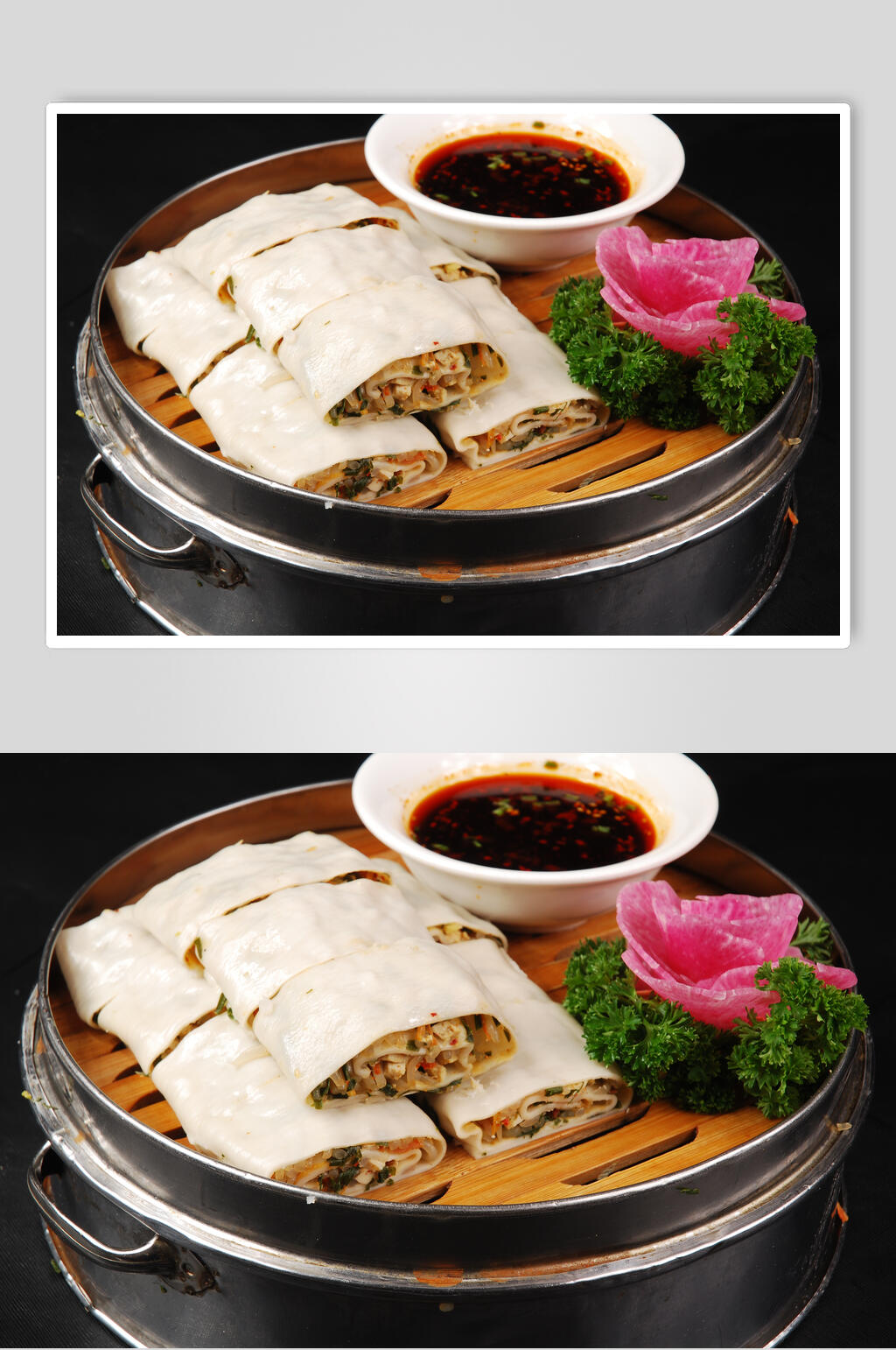 农家孜卷食物摄影图片素材