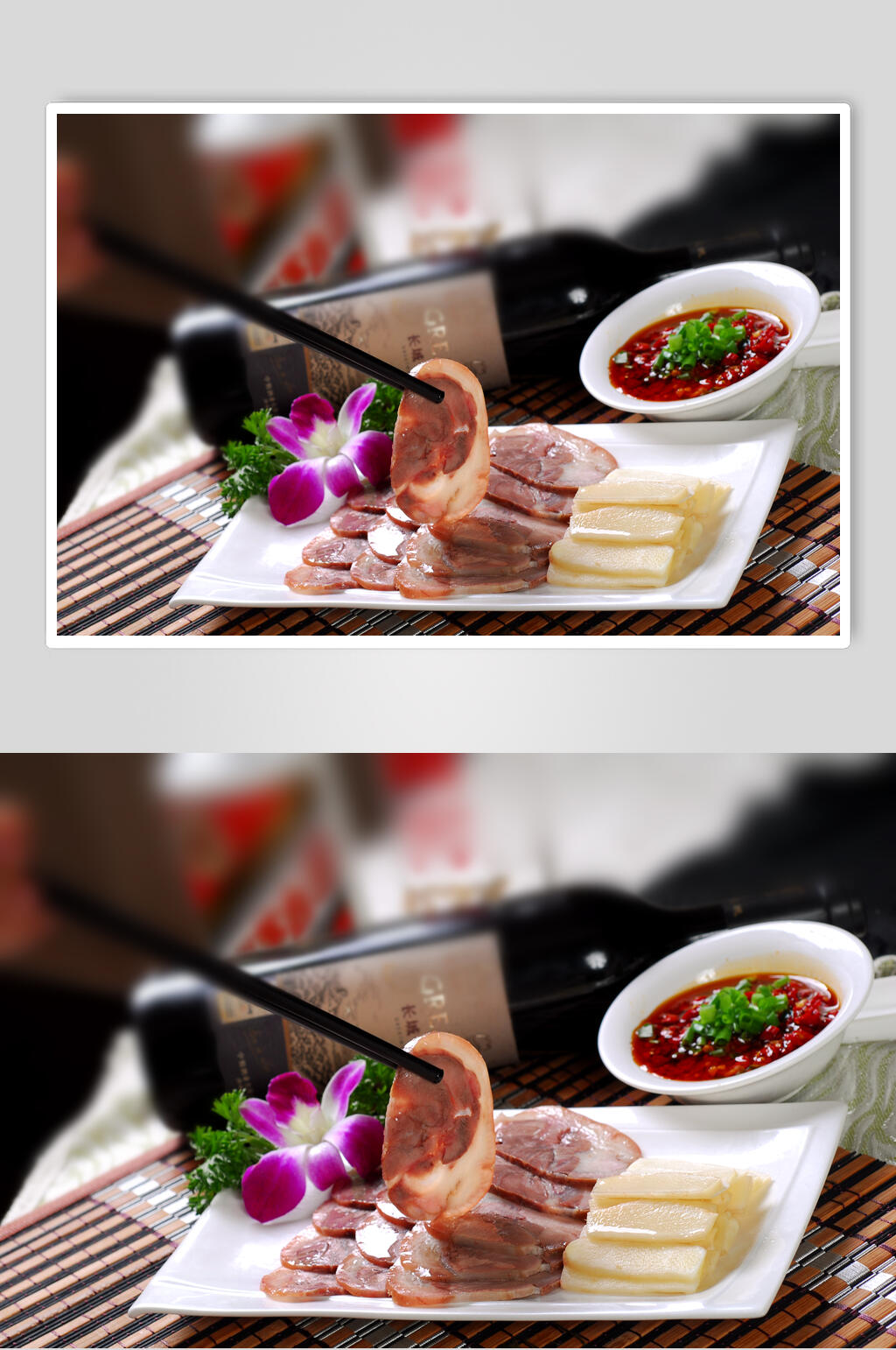 仔姜肘花食物摄影图片素材