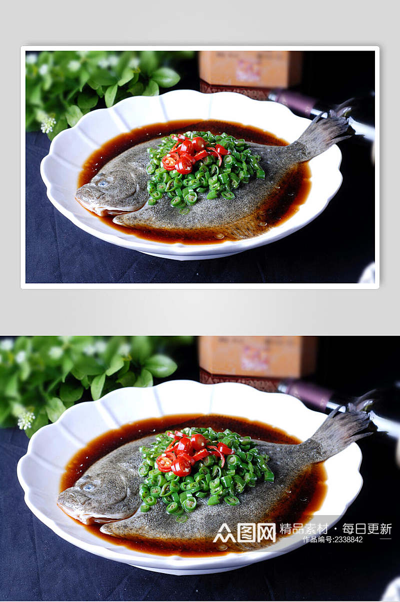鲜椒多宝鱼餐饮食品图片素材