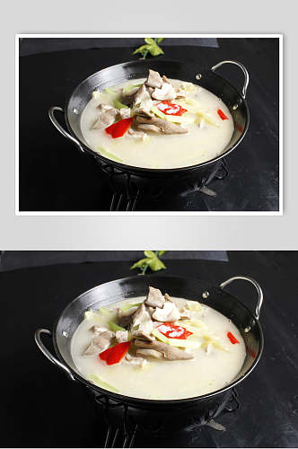 干锅青笋焖猪肚餐饮食品图片