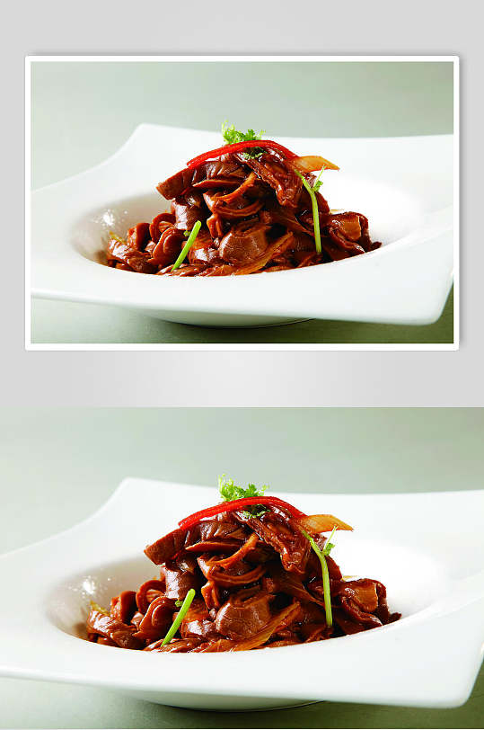 炝拌驴肠食品高清图片