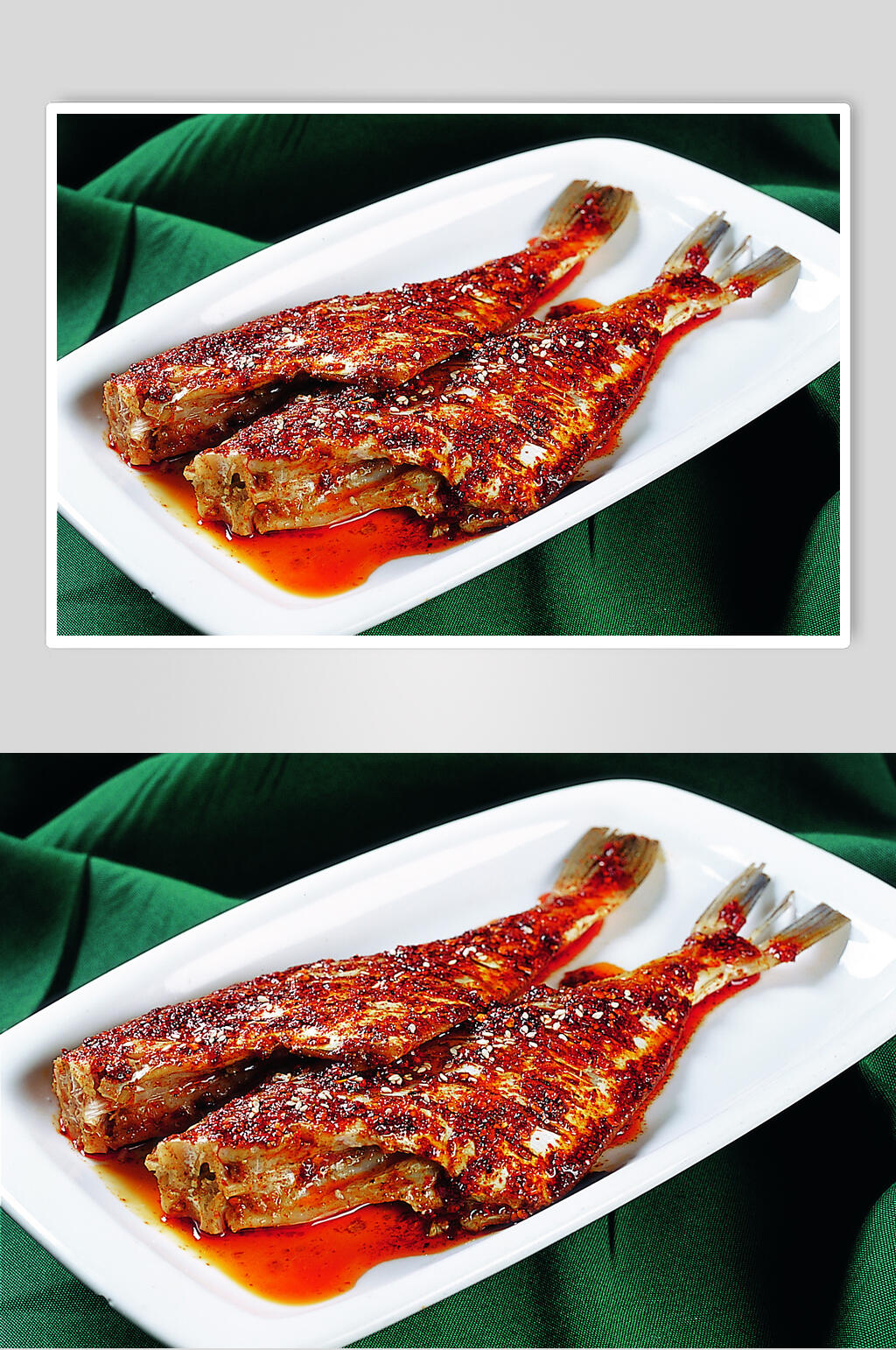 飘香孜然马面鱼图片素材