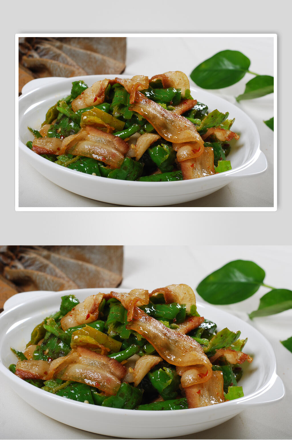擂辣椒炒回锅肉食品图片素材
