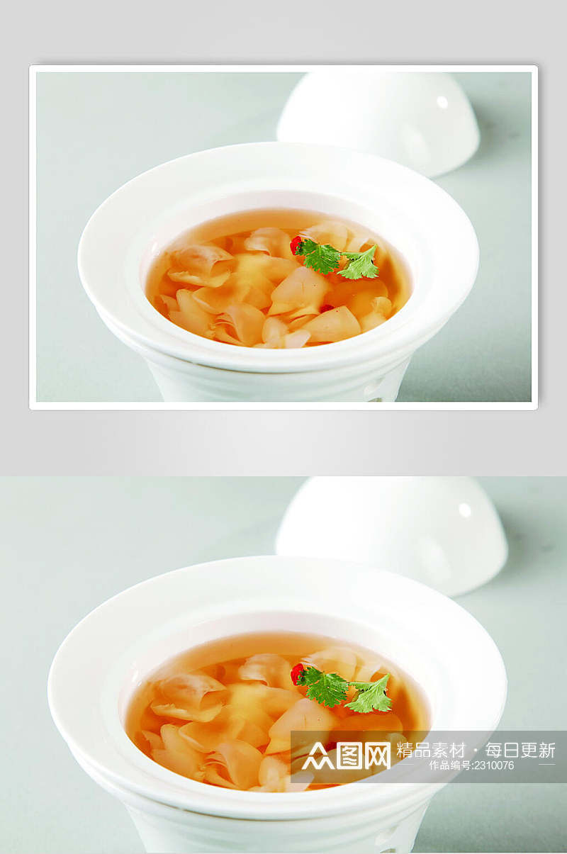 国宴乌鱼蛋汤图片素材