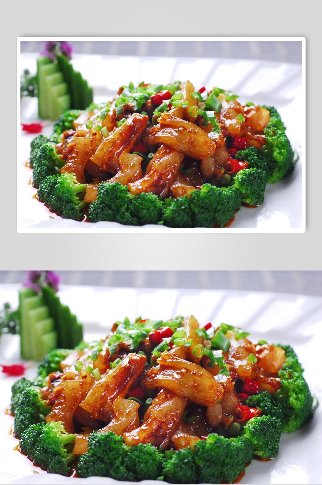 泡椒美味蹄筋食物图片素材