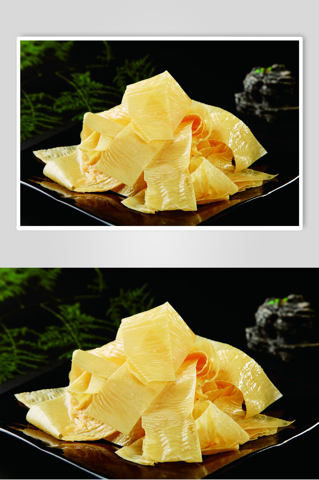 鲜香美味油豆皮图片素材
