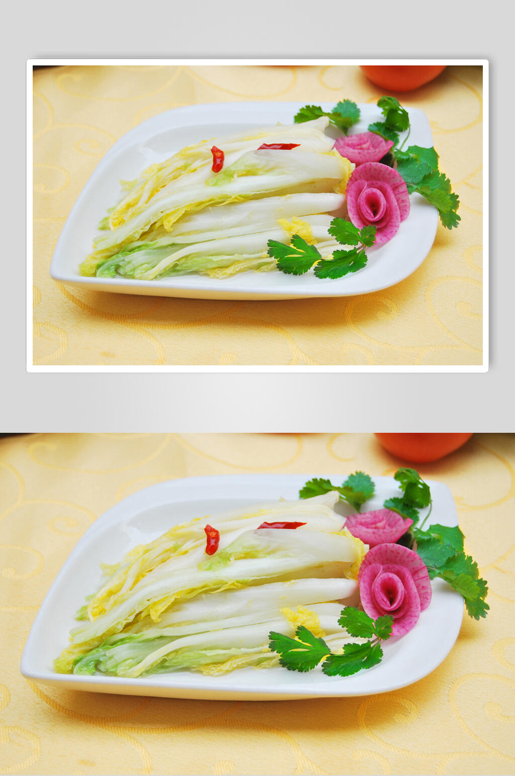 回民辣白菜食品图片素材
