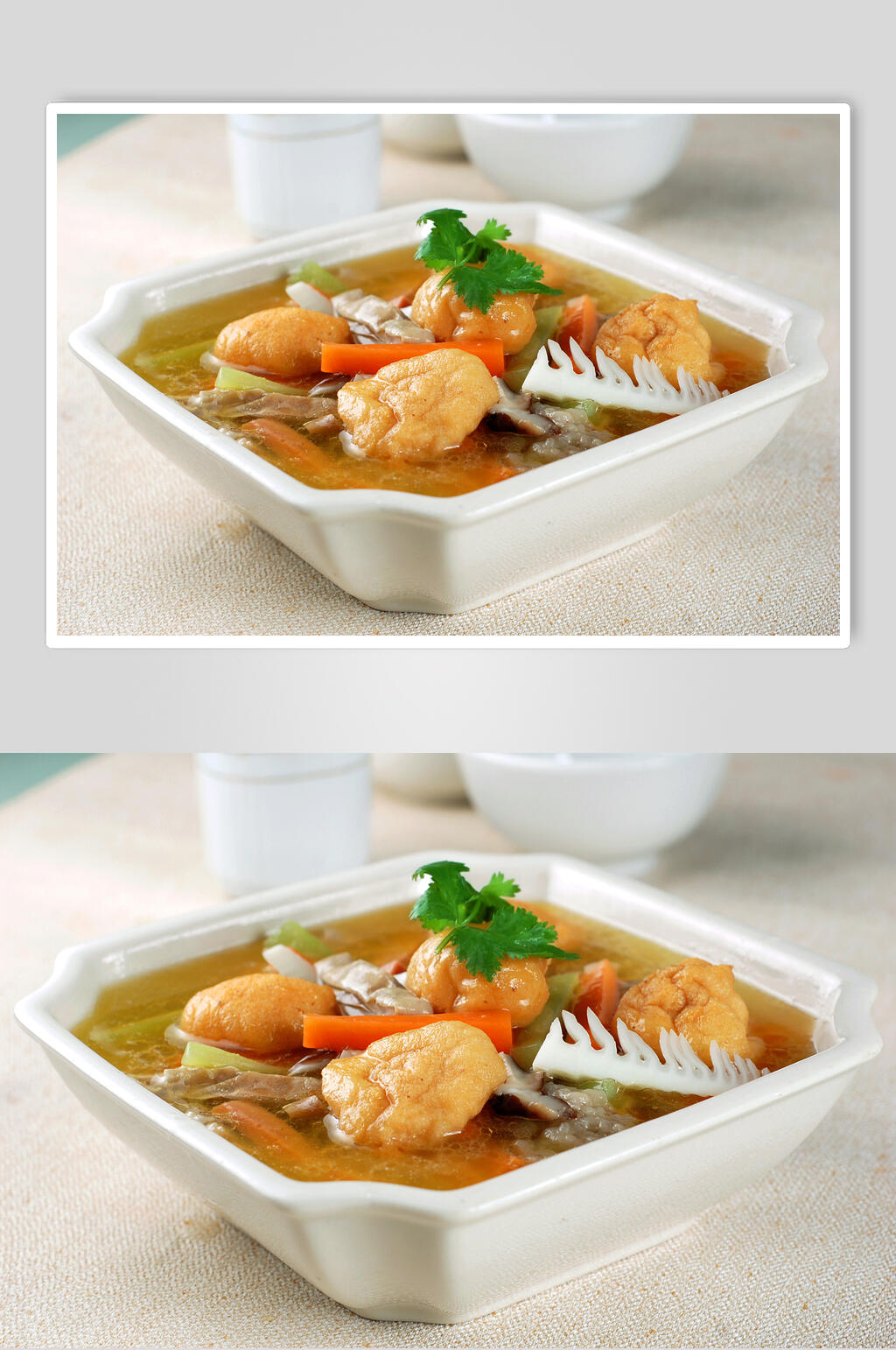 灌汤什锦食物图片素材