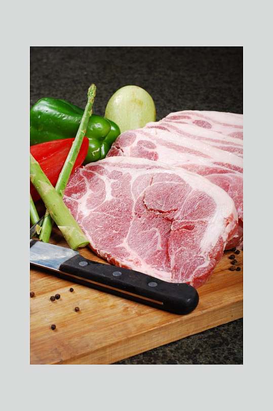 厚烧极爽猪肉眼安士图片