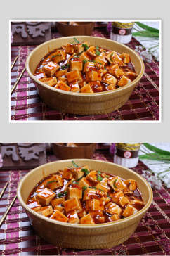 麻婆豆腐食物图片