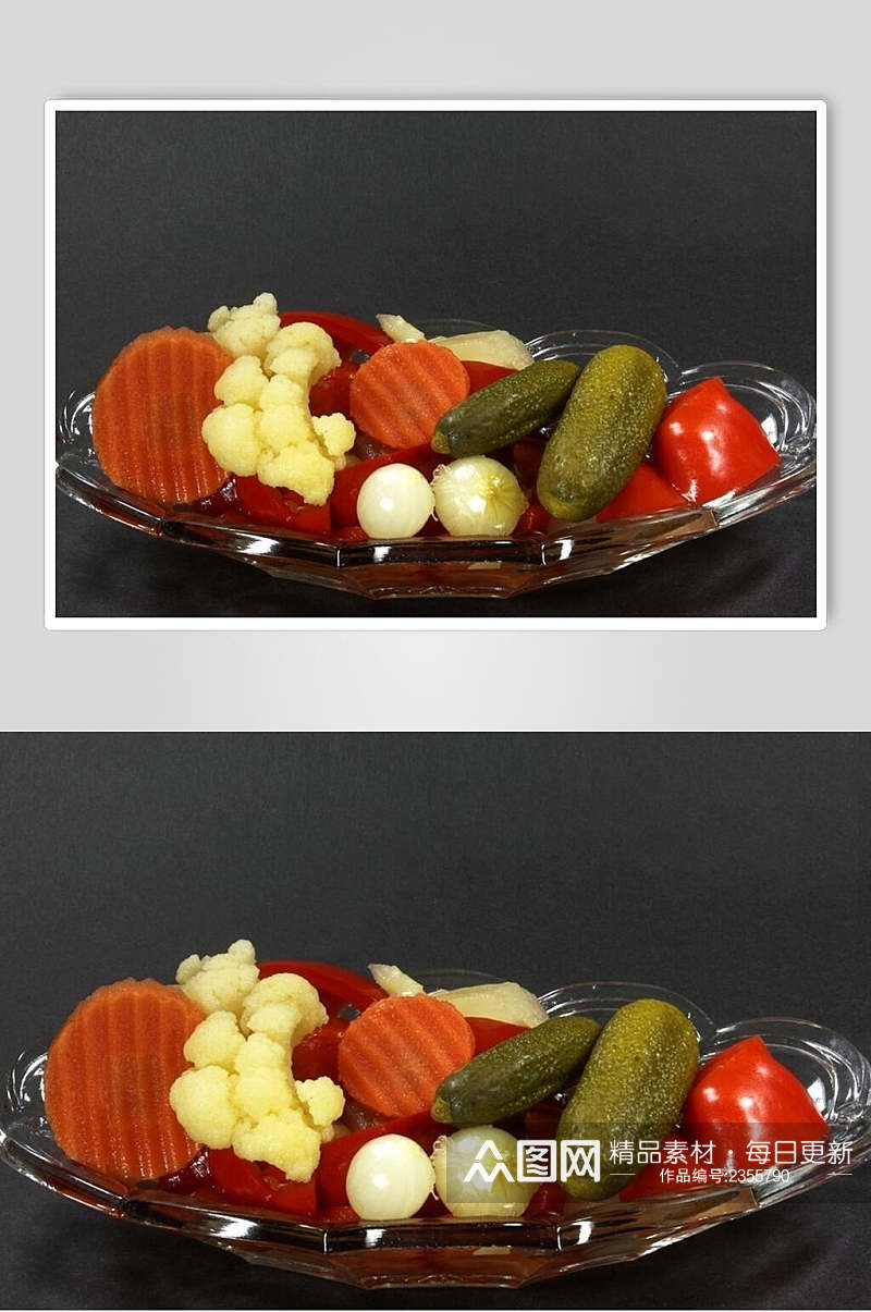 爽口泡菜食品图片素材
