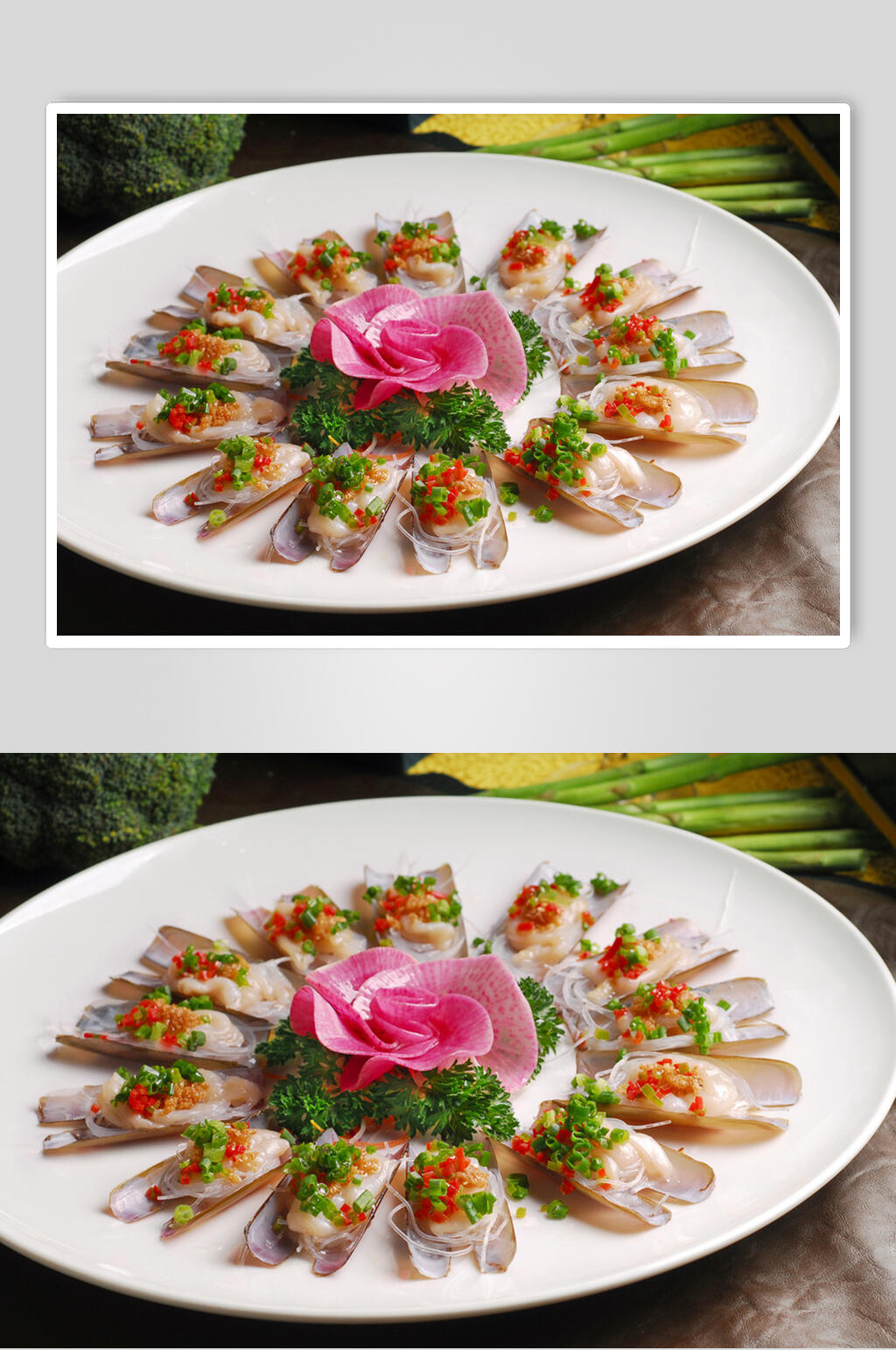 蒜茸圣子皇食物图片素材