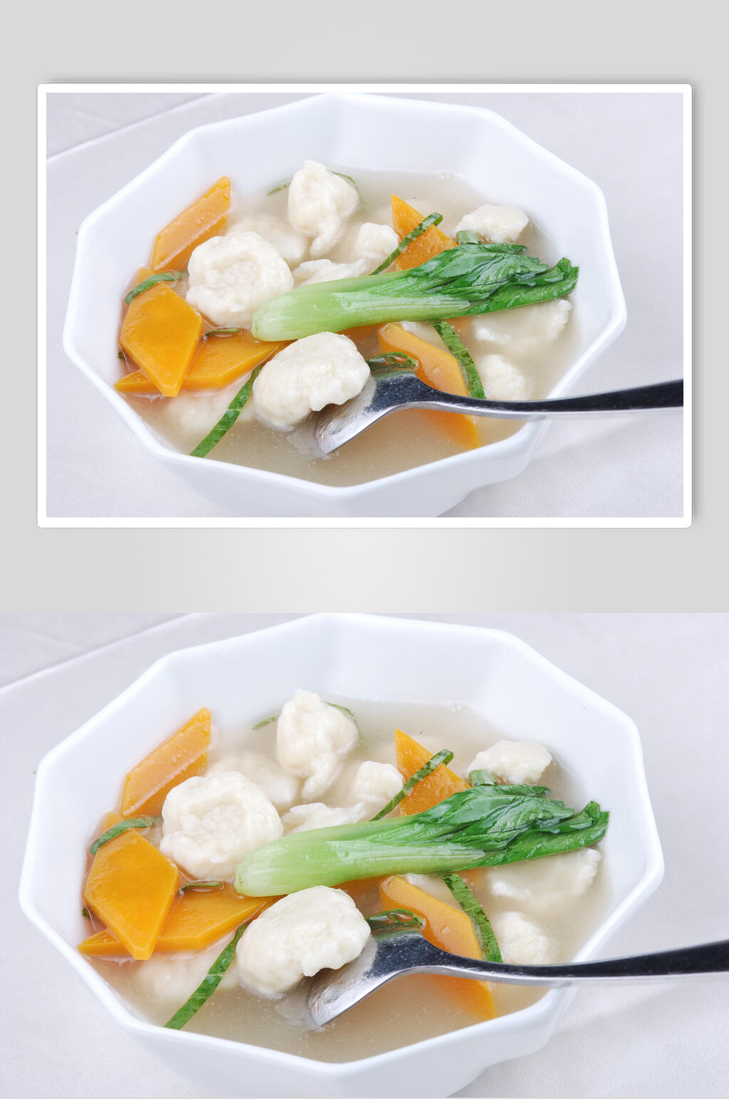 南瓜煮疙瘩碗食品摄影图片素材