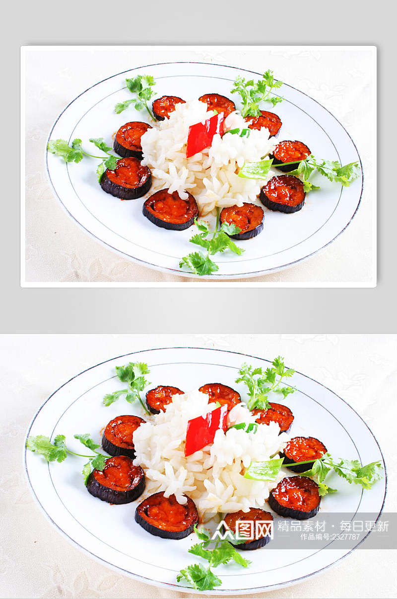 鲜茄墨鱼花餐饮摄影图片素材