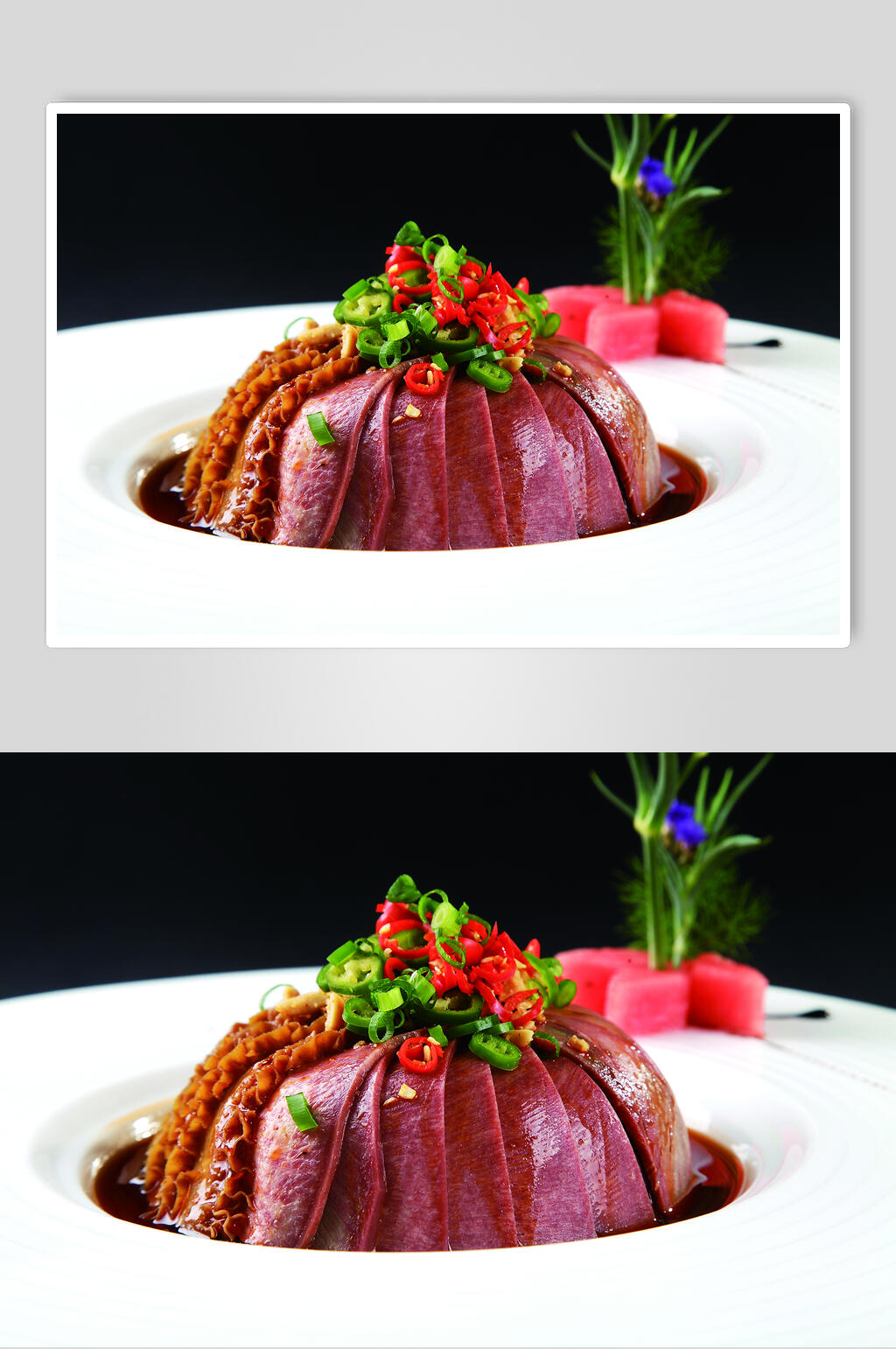 风味三件食物图片素材