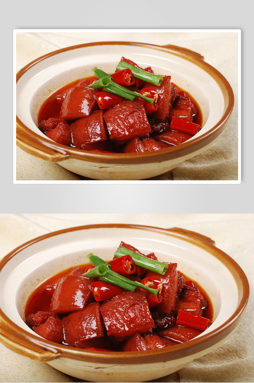 秘制美味红烧肉摄影图片素材