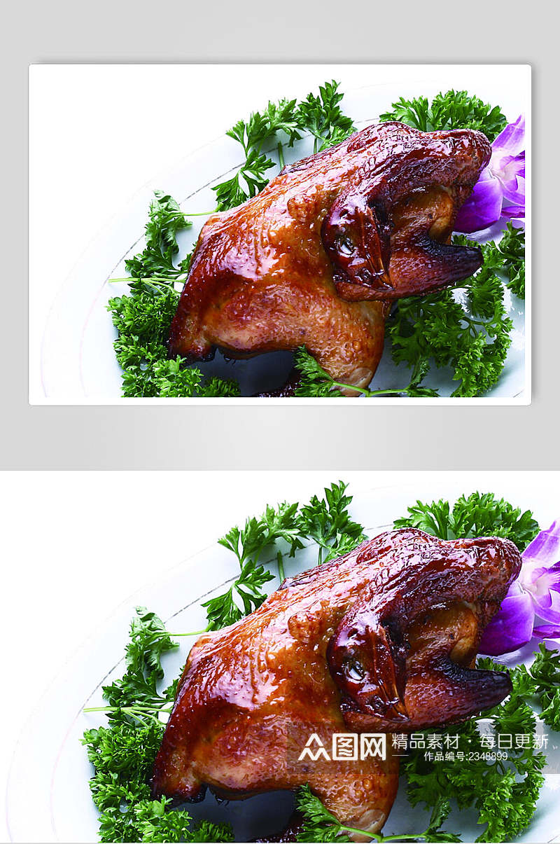 红子鸡食品高清图片素材