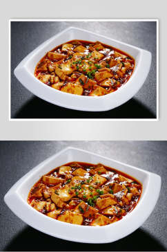 新鲜美味麻婆豆腐食物图片
