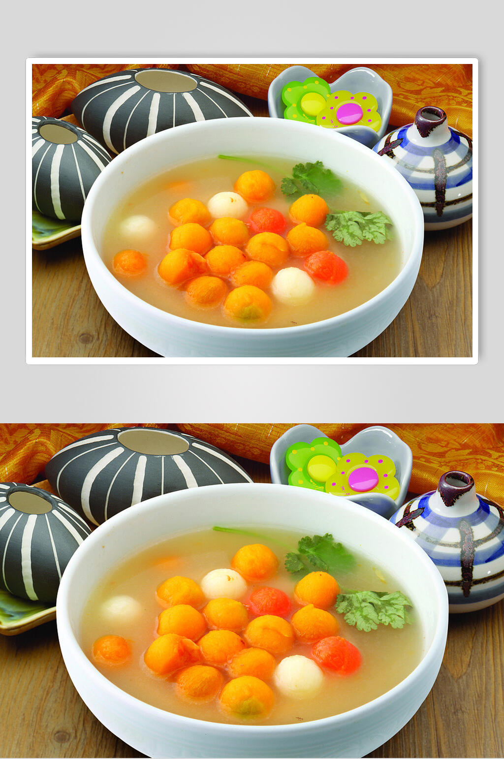 健康美味汤圆食物高清图片素材