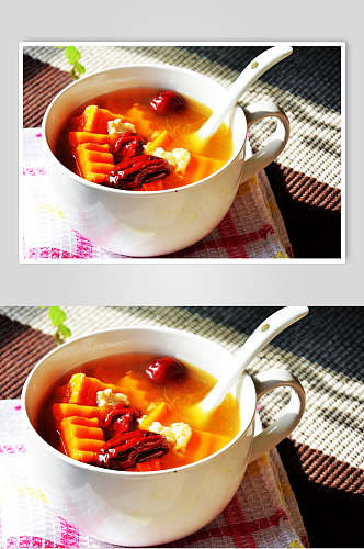 红枣南瓜粥食品图片