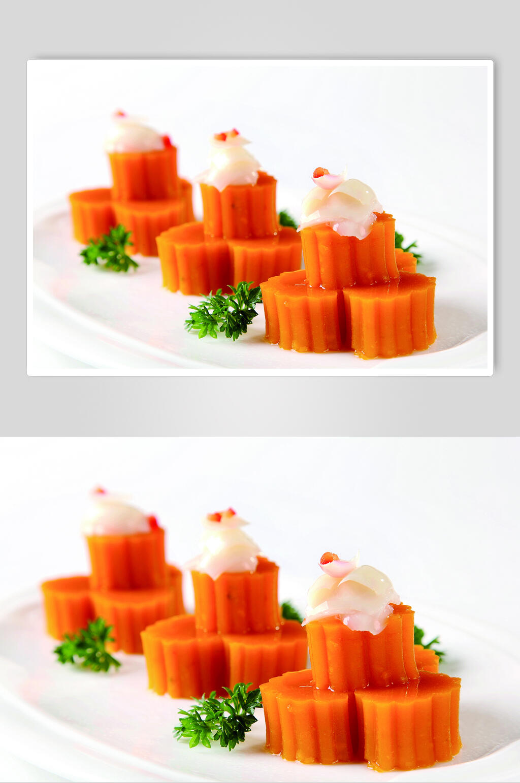 金箔南瓜百合食物图片素材