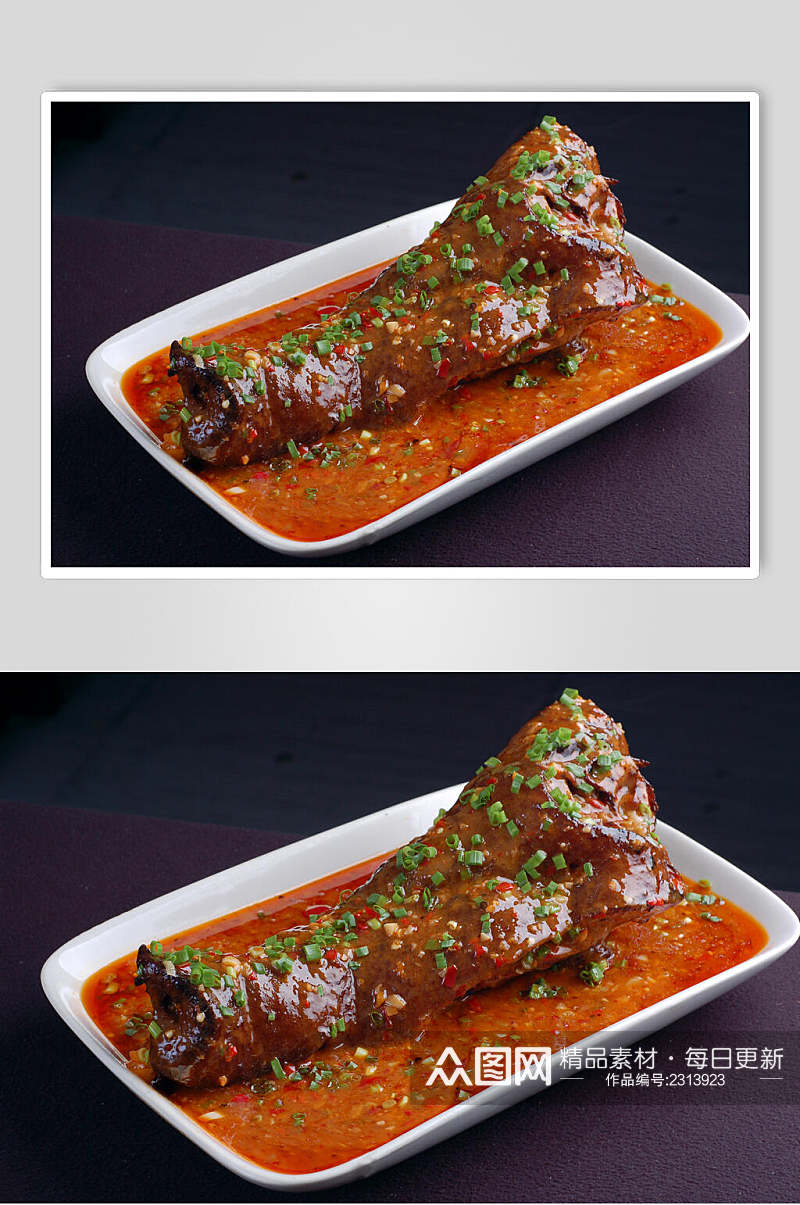红扒猪脸餐饮食品图片素材