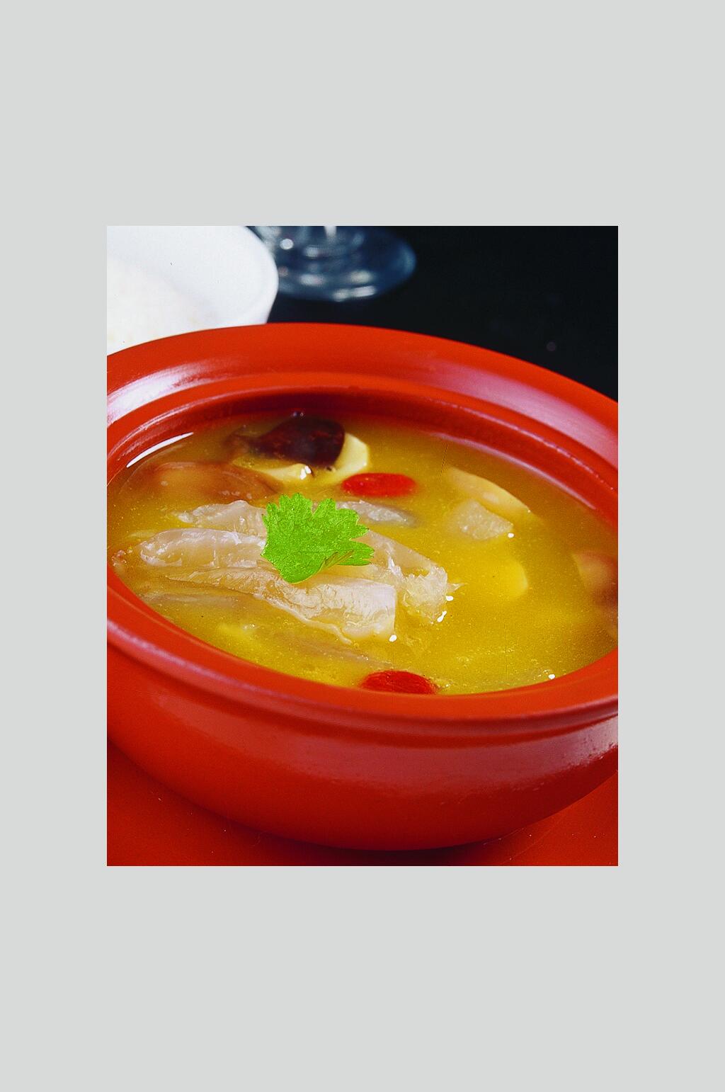 罐焖鹿筋食物摄影图片素材