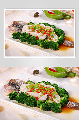 皇家瀑布鱼食物摄影图片