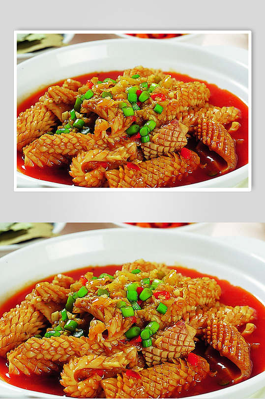 酸辣鱿鱼卷图片