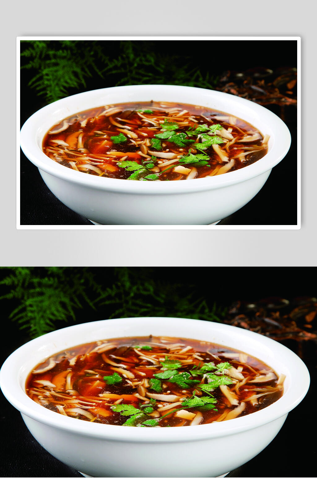 酸汤滑溜豆腐图片素材