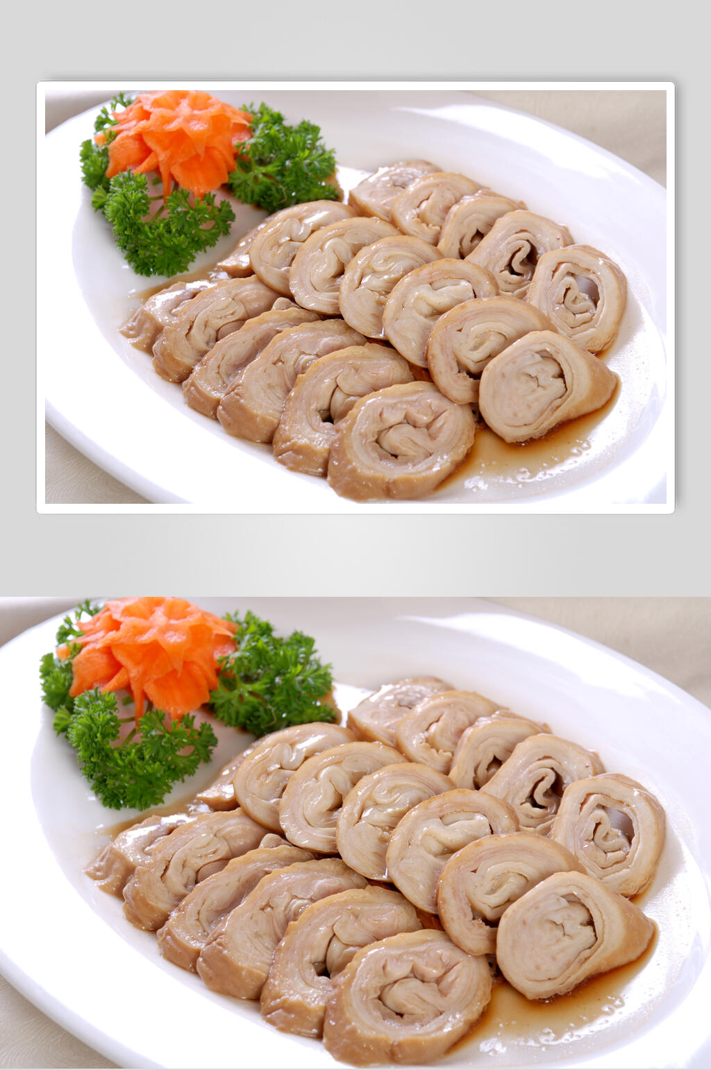 卤水大肠食物高清图片素材