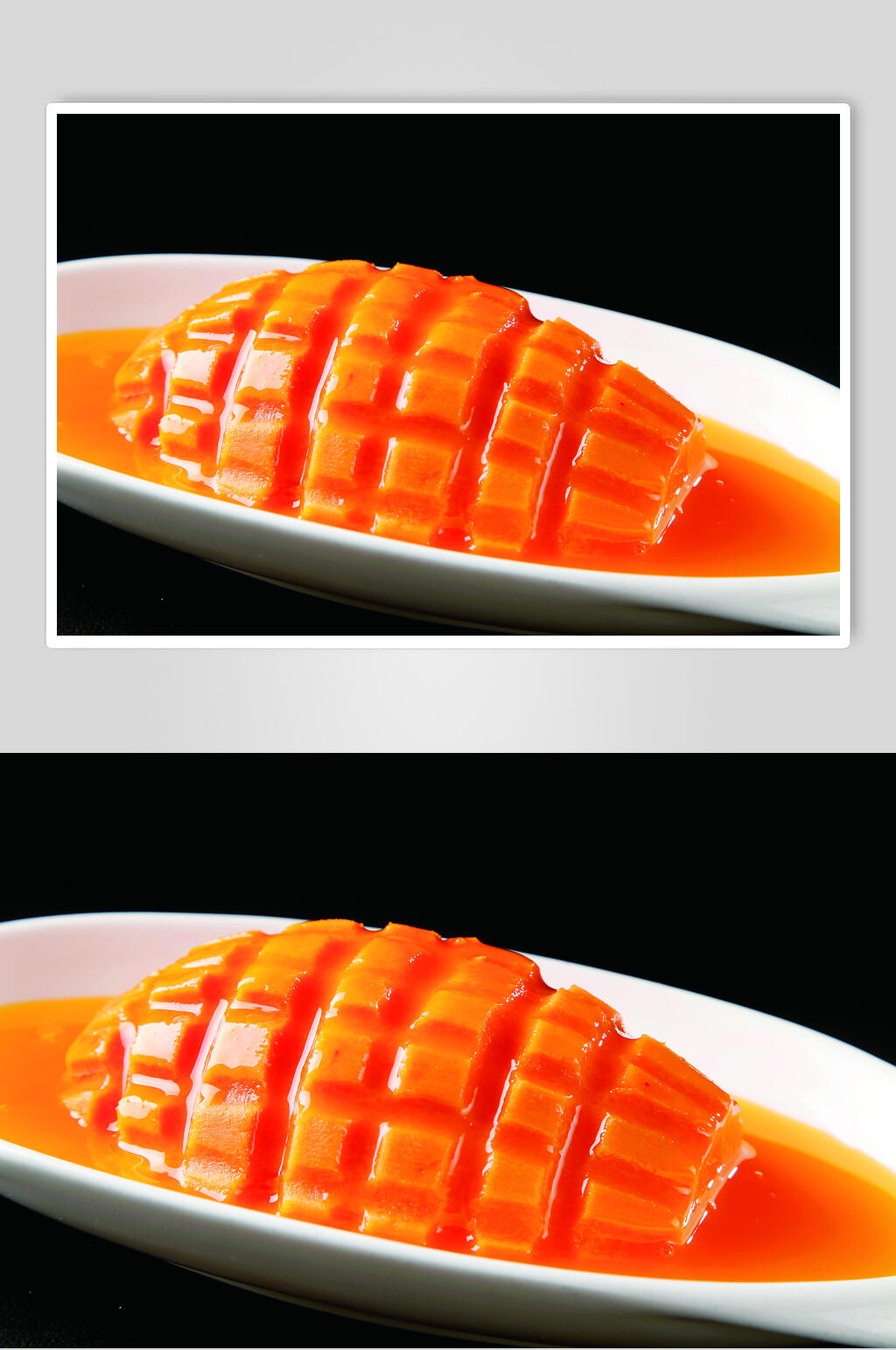 橙汁木瓜食品高清图片素材
