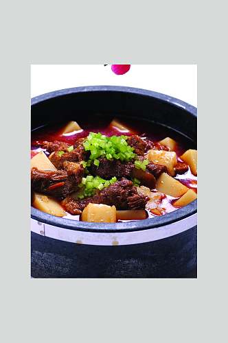 石锅米豆腐食物高清图片