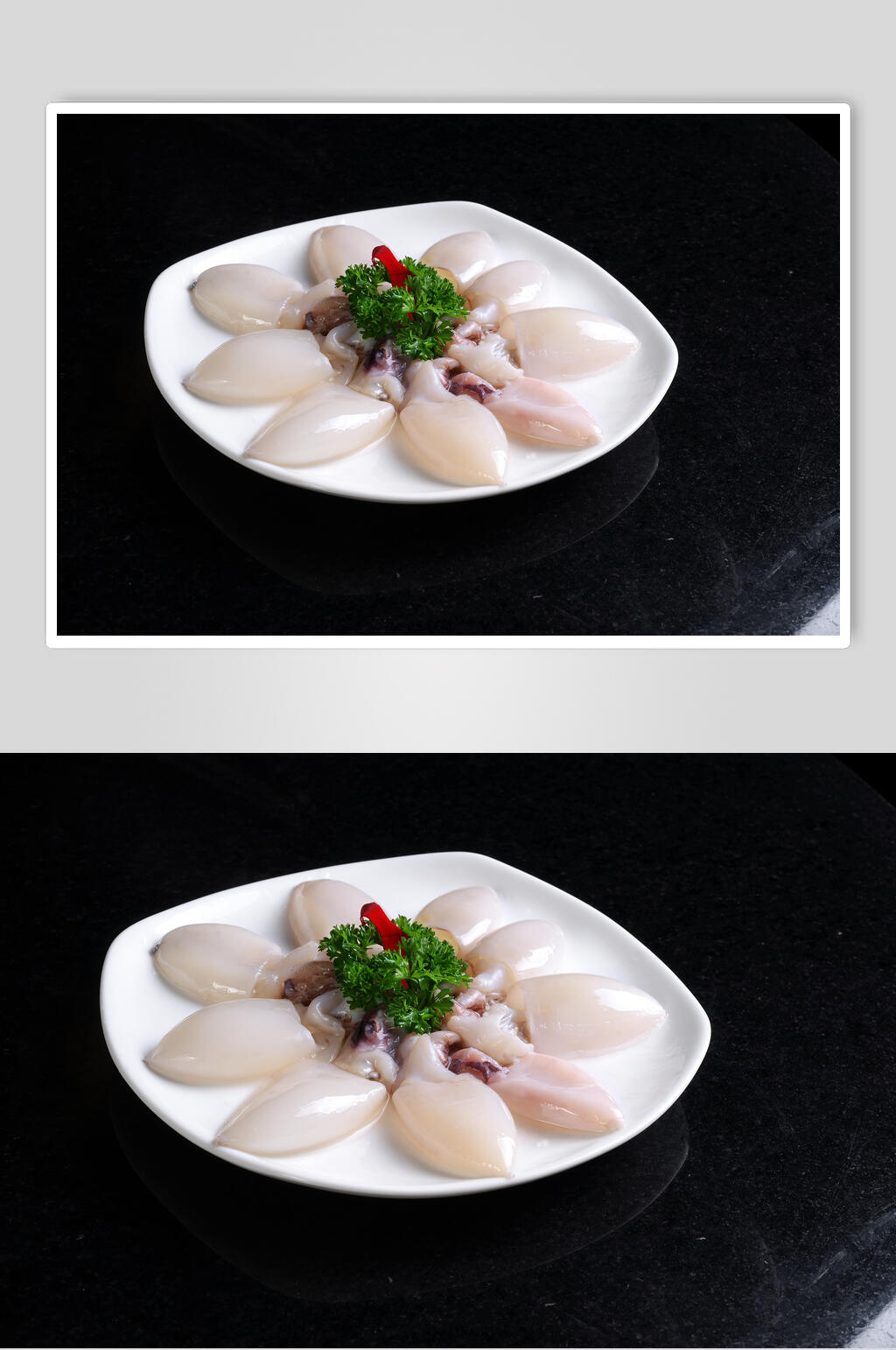 海河鲜墨鱼仔美食图片素材