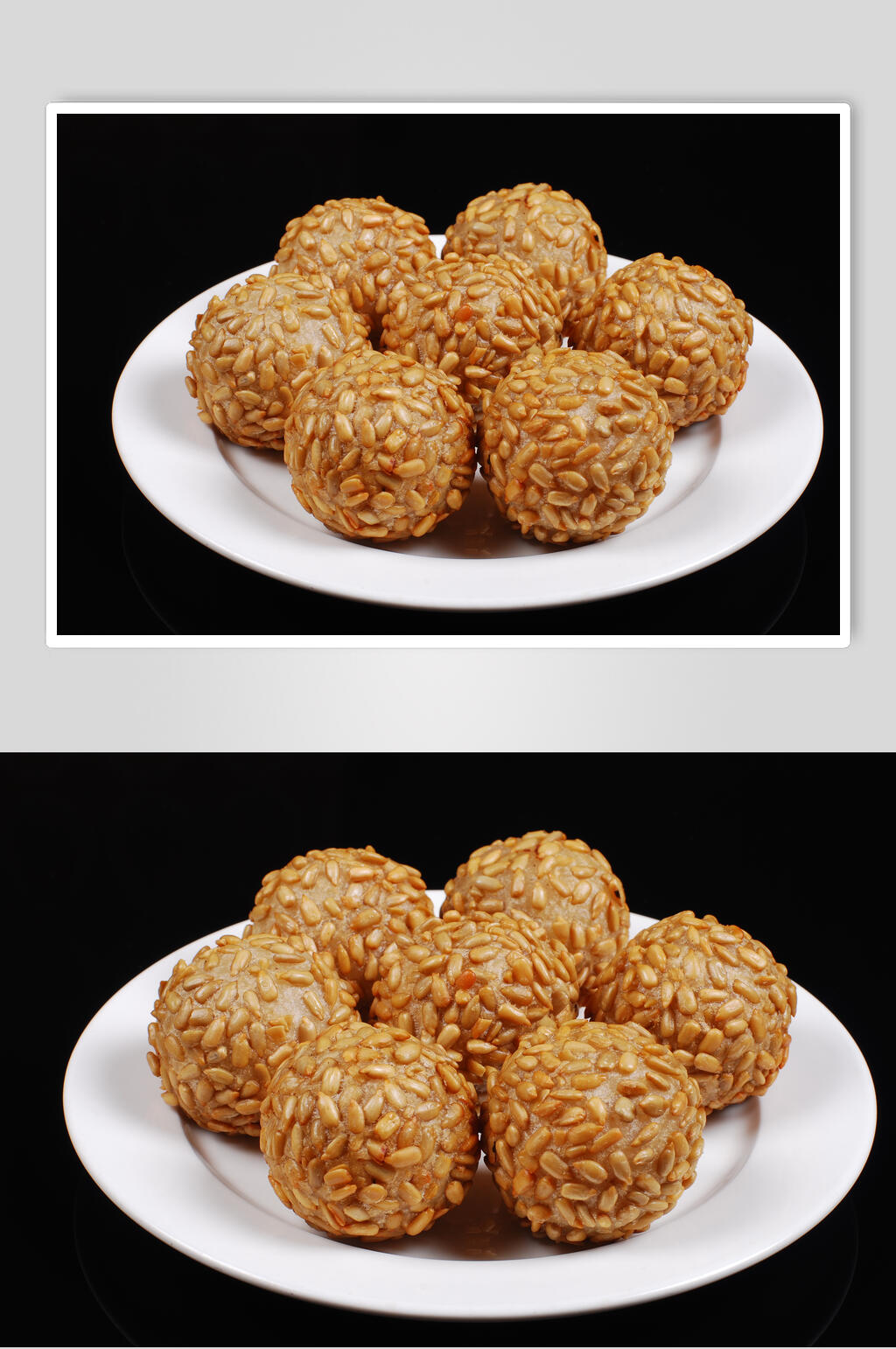 麻圆食物摄影图片素材