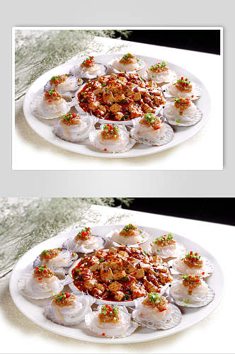 粉丝扇贝食品高清图片