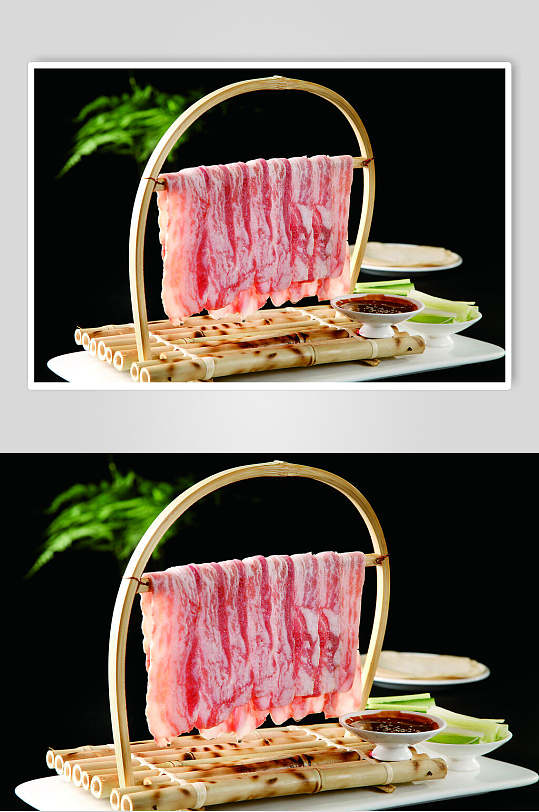 碳烧架子肉饮食图片