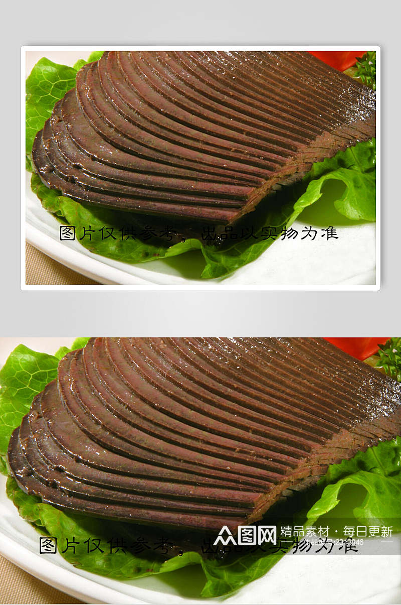 檀香猪肝餐饮食品图片素材