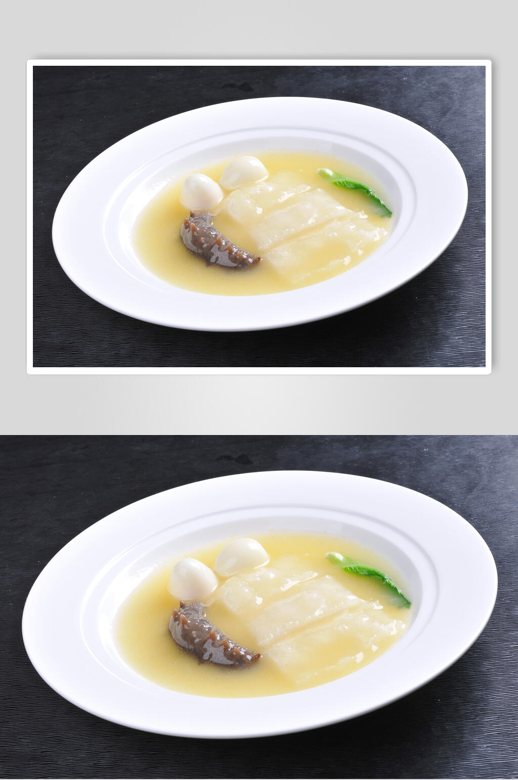 浓汁上三珍食品高清图片素材