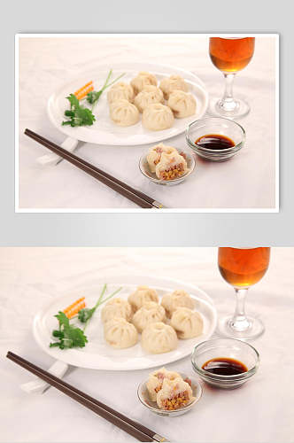 鲜香美味饺子食品图片