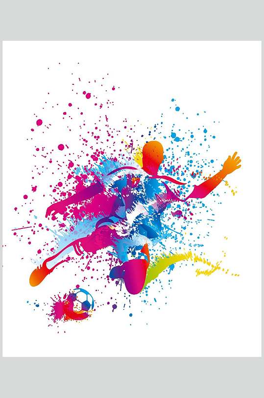 足球白色海报图片-足球白色海报设计素材-足球白色海报模板下载