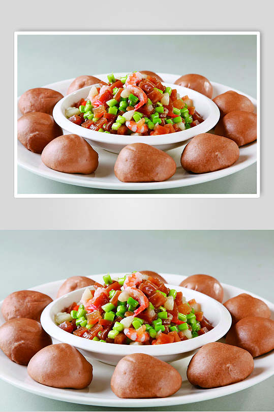 海鲜杂粮包图片