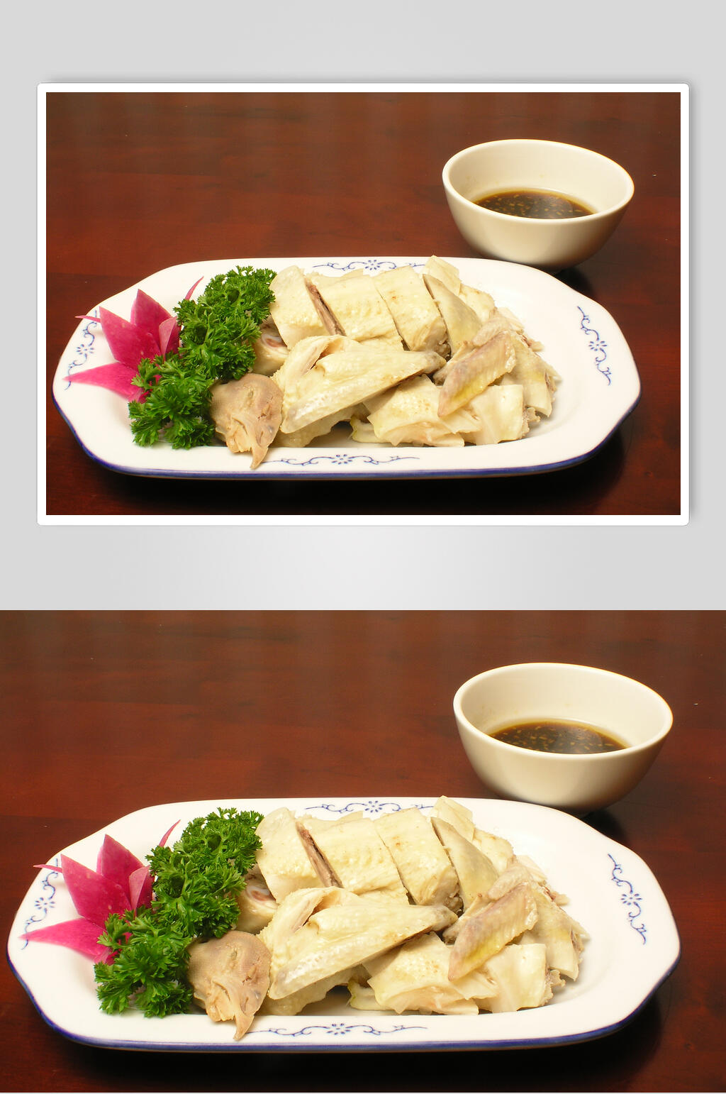 白切鸡家常菜高清图片素材