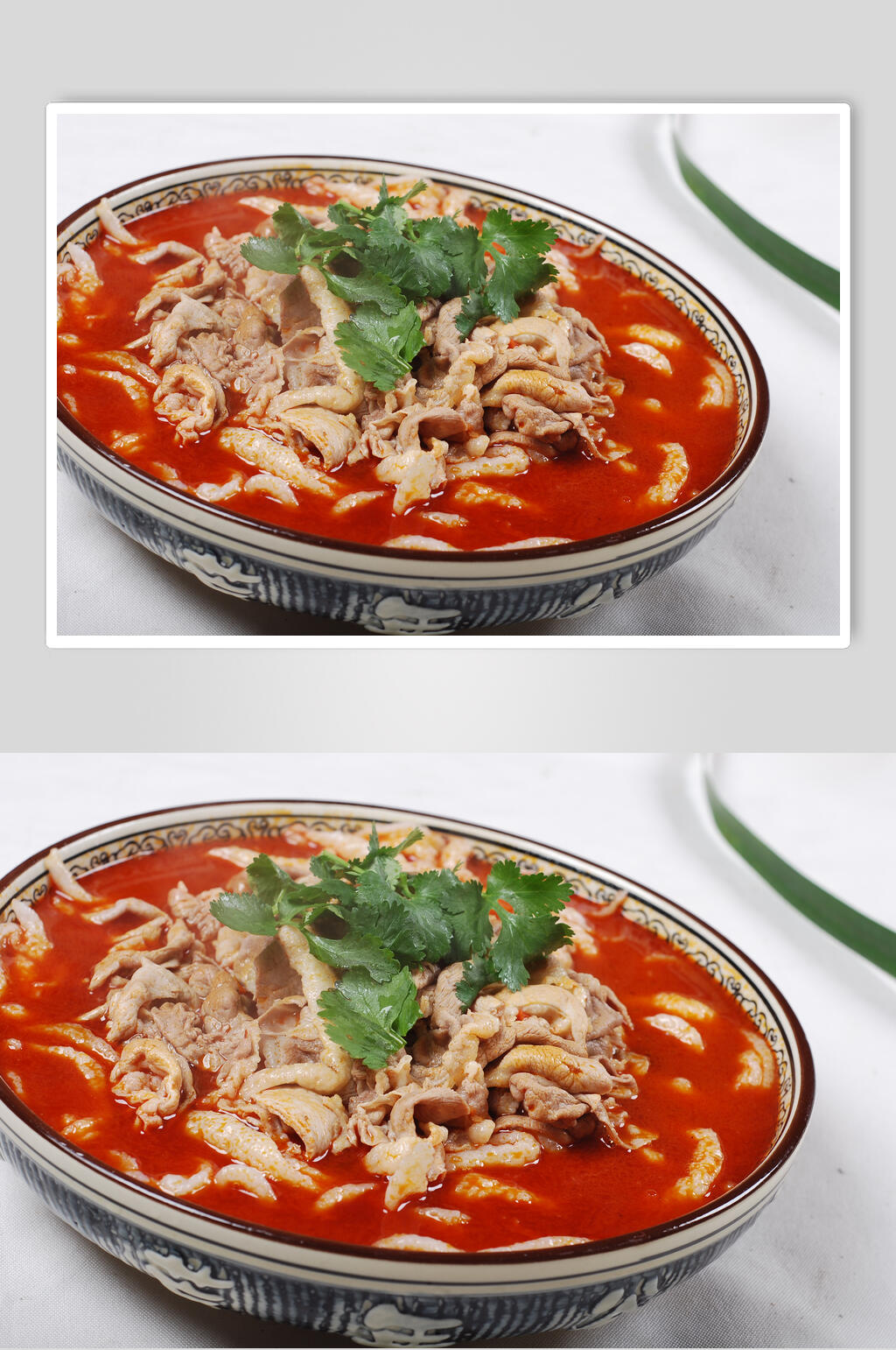 红汤拨元肥牛食物高清图片素材