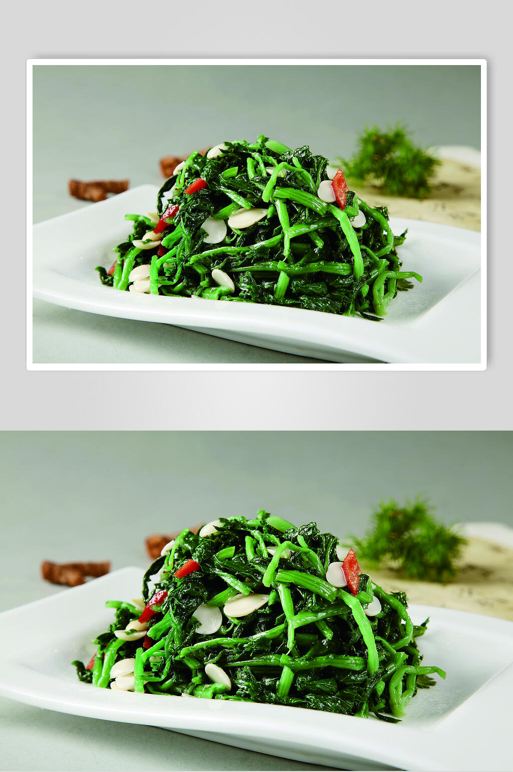 新鲜杏仁山野菜图片素材