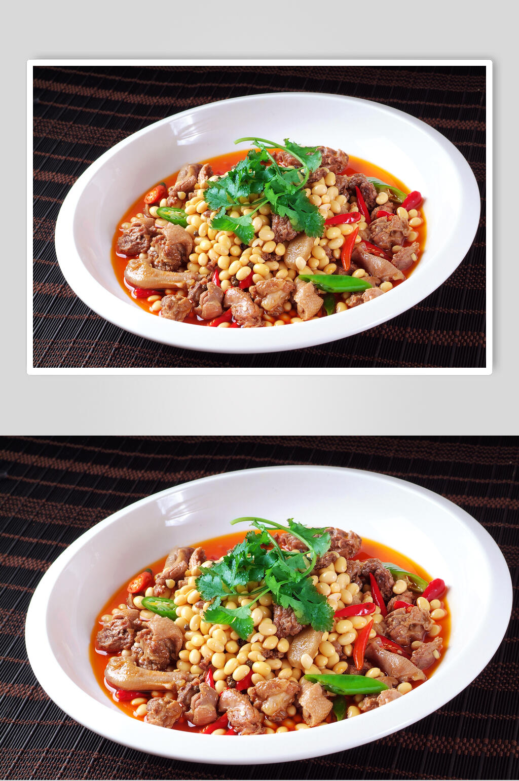 黄豆烧鹅食物高清图片素材