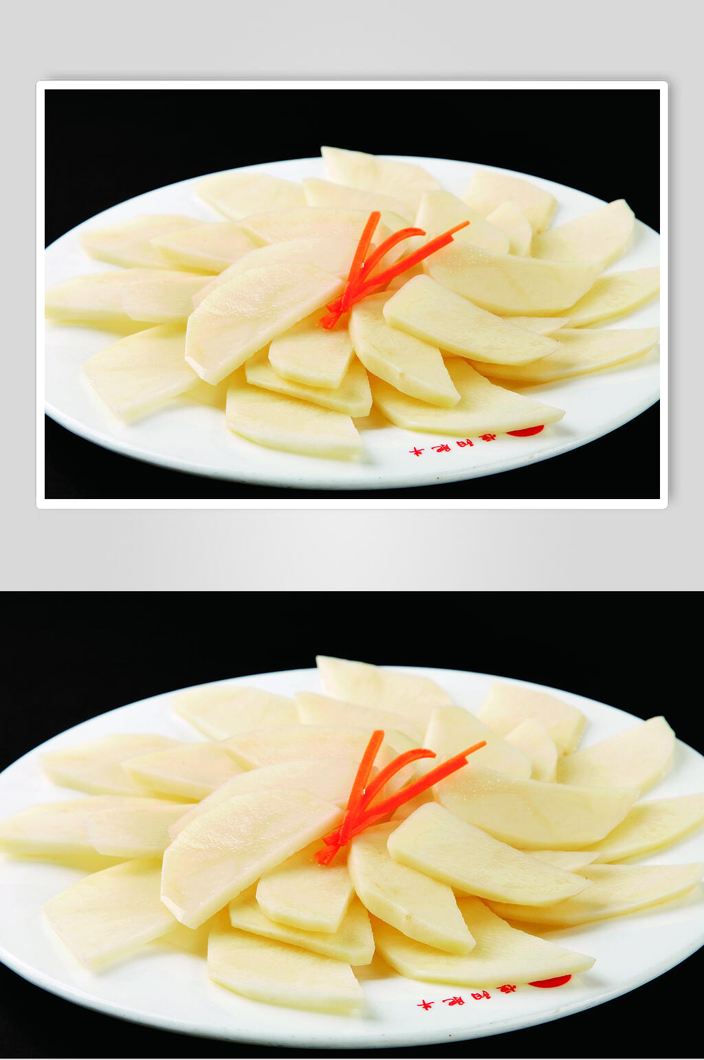 新鲜土豆片美食图片素材