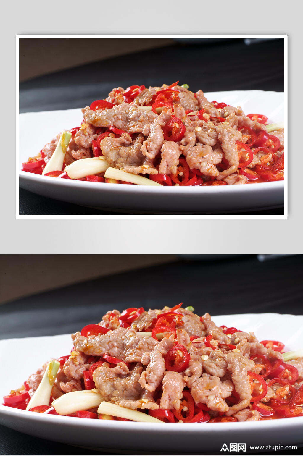 招牌香辣小炒黄牛肉图片